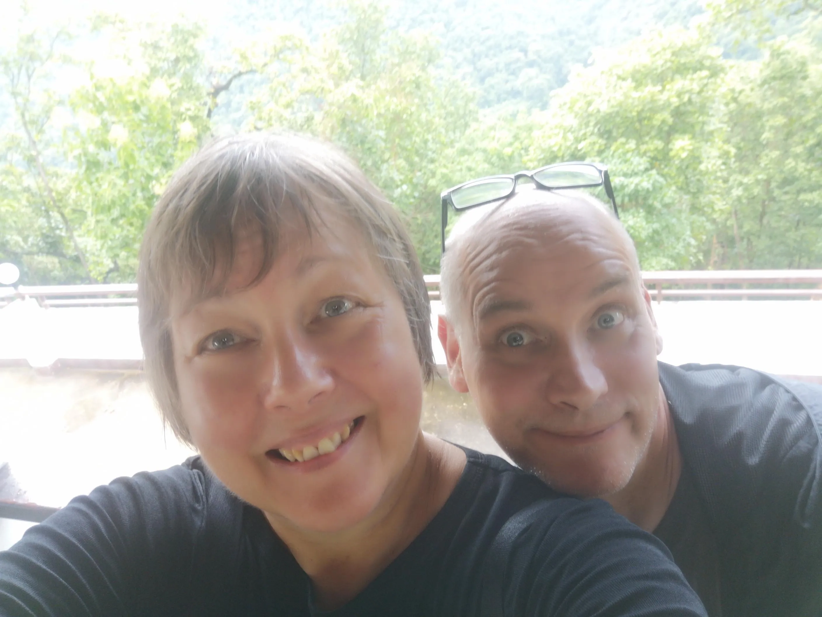 Tracy and her husband Dave who is living with MND