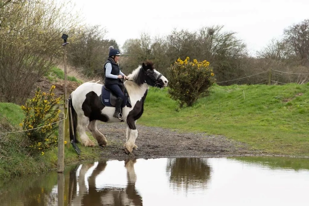 Nickie on her horse