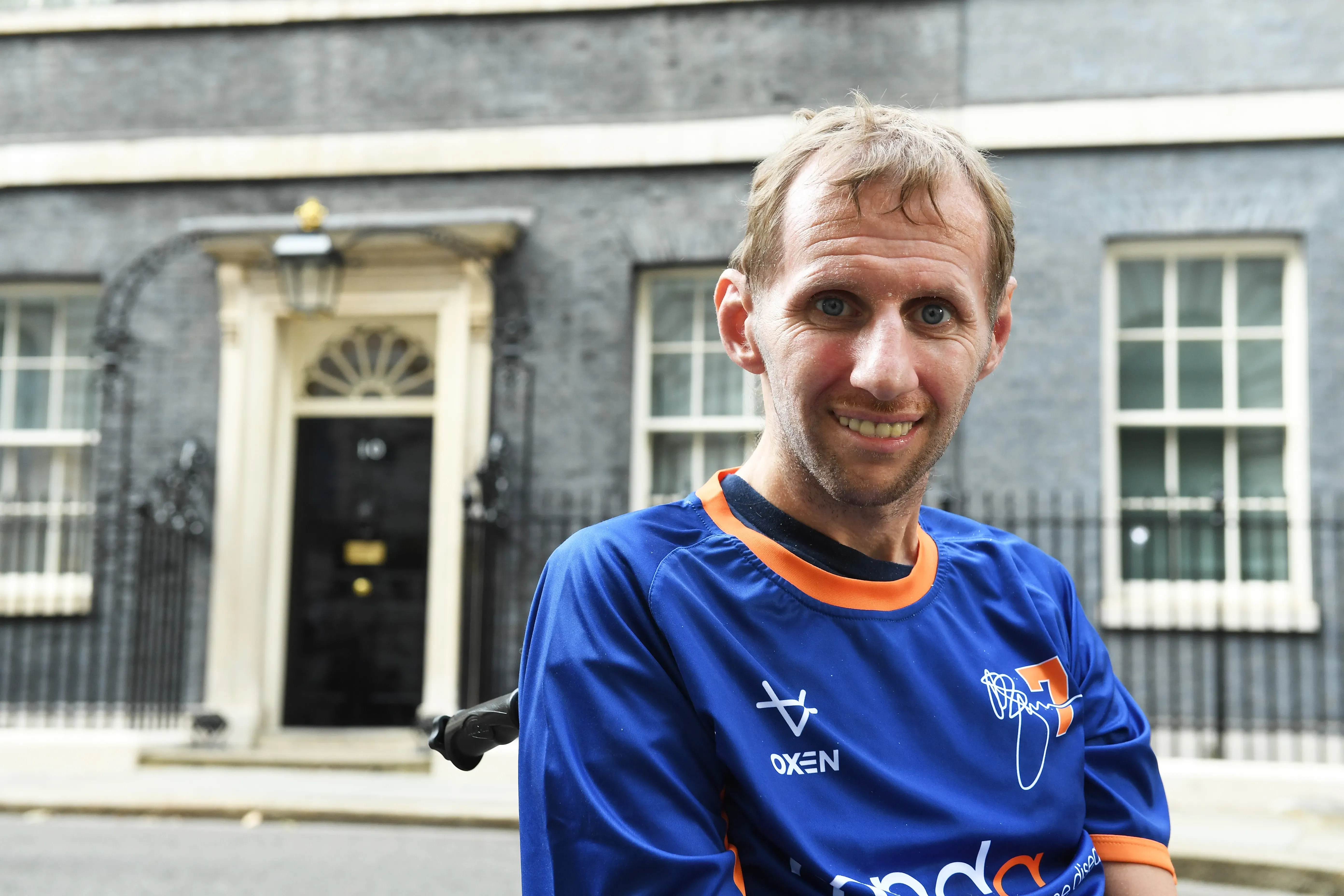 Rob Outside 10 Downing Street