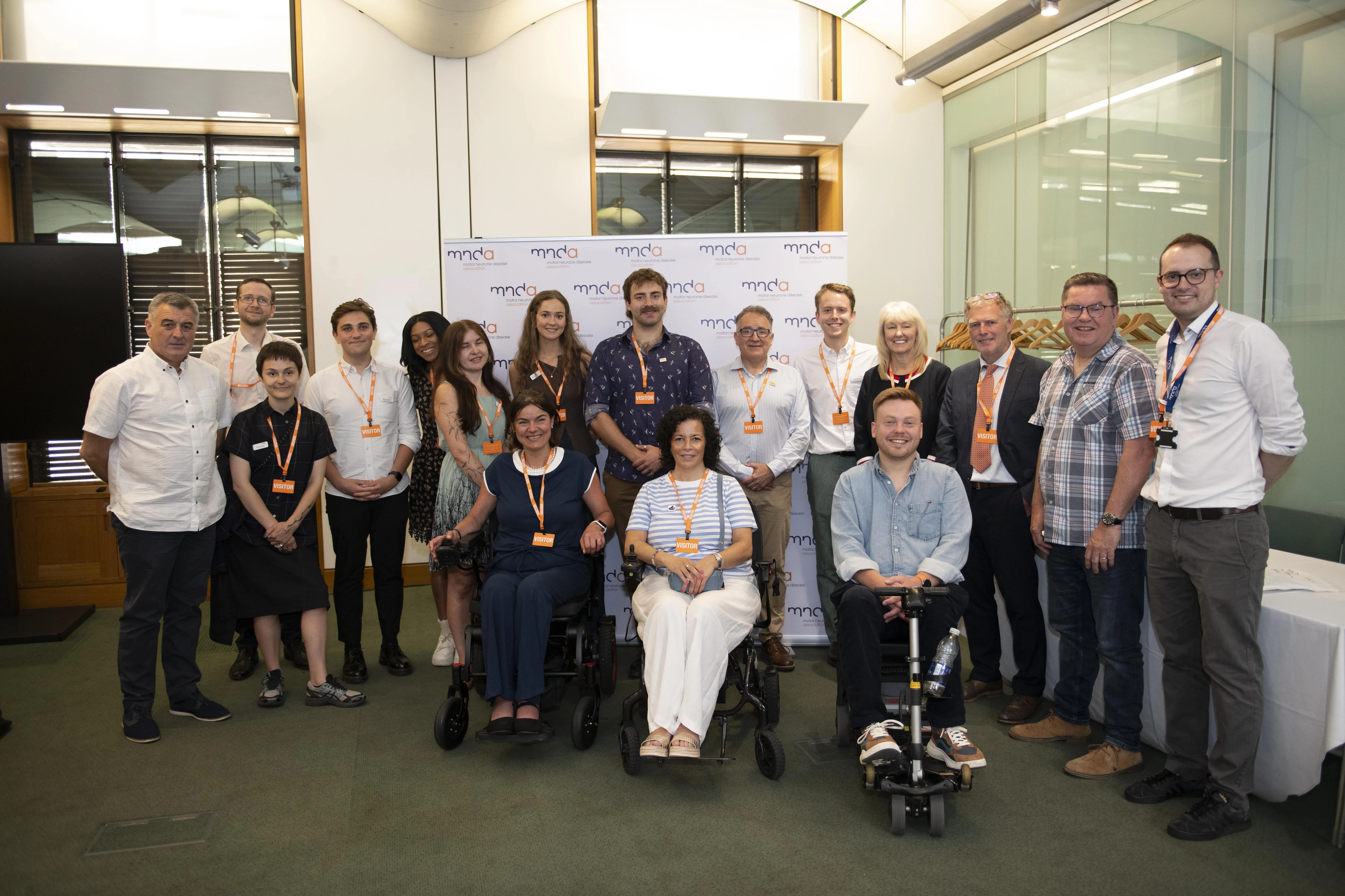 Global MND Awareness Day Parliament event